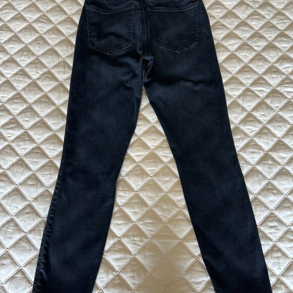 Ann Taylor Mid Rise Skinny Jeans - Size 2, Black - Picture 2 of 3